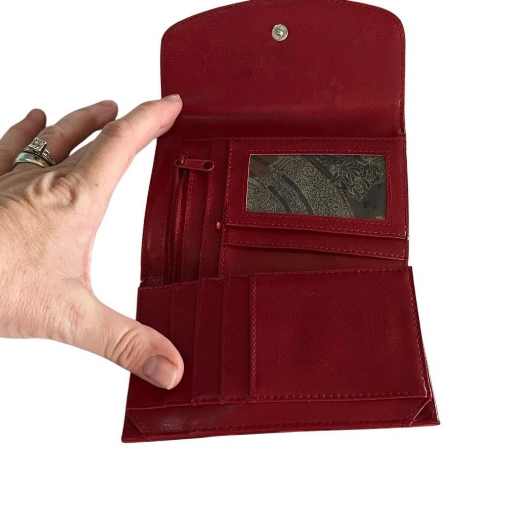 Brighton Bellissimo red wallet - Picture 3 of 6